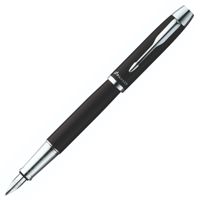 Перьевая ручка PARKER IM METAL BLACK CT S0856180